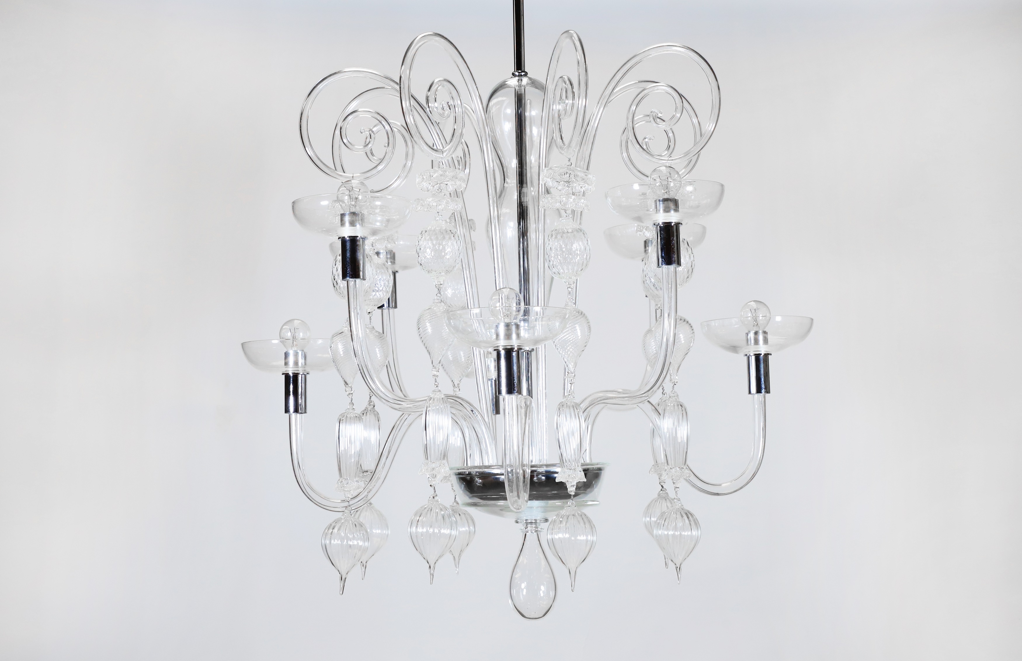 A Venini crystal chandelier (£6,000-8,000)